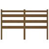 vidaXL Bed Headboard Honey Brown 146x4x100 cm Solid Wood Pine
