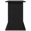 vidaXL Aquarium Stand Black Oak 101x41x58 cm Engineered Wood