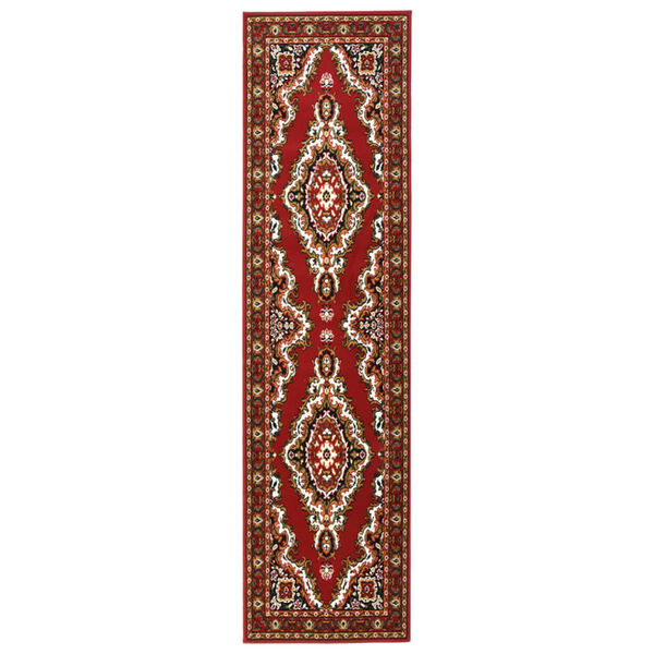 vidaXL Runner Rug BCF Oriental Red 60x300 cm