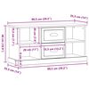 vidaXL TV Cabinet Artisan Oak 99.5 x 35.5 x 48 cm Engineered Wood