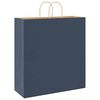 vidaXL Paper Bags 50 pcs with Handles Blue 45x17x48 cm