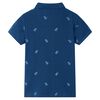 Kids' Polo Shirt Dark Blue 128