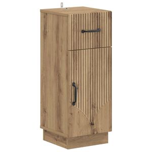 vidaXL Bathroom Storage Cainet HOORN Artisan Oak 30 x 31 x 77 cm