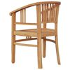 vidaXL 3 Piece Garden Dining Set Solid Wood Teak