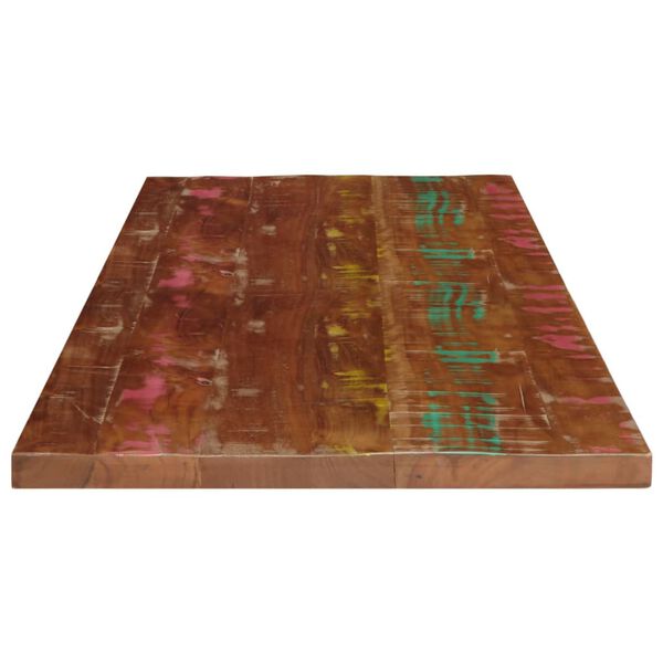 vidaXL Table Top 110x60x3.8 cm Rectangular Solid Wood Reclaimed