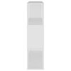 vidaXL Book Cabinet Room Divider White 80x24x94 cm Engineered Wood