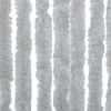 vidaXL Fly Curtain Grey 100x200 cm Chenille