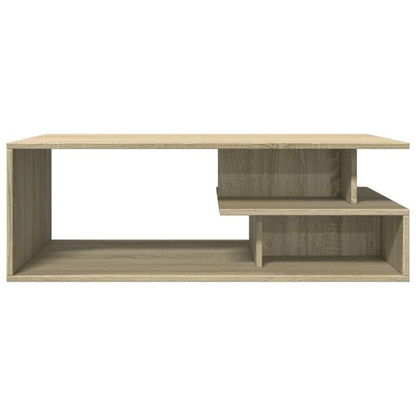 vidaXL Coffee Table Sonoma Oak 102x55x35 cm Engineered Wood