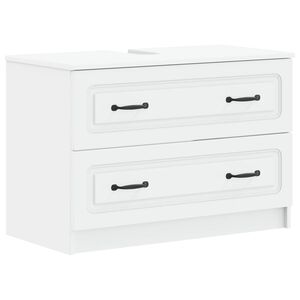 vidaXL Bathroom Sink Cabinet UTRECHT White 82 x 41x 56 cm