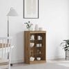 vidaXL LED Sideboard Artisan Oak 60.5 x 37 x 100 cm Engineered Wood