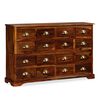 vidaXL Chest of Drawer 120x30x75 cm Solid Acacia Wood
