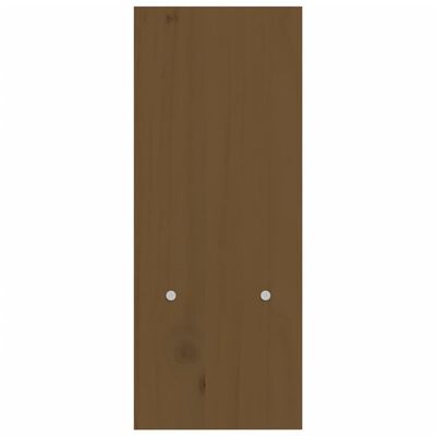 vidaXL Monitor Stand Honey Brown (39-72)x17x43 cm Solid Wood Pine