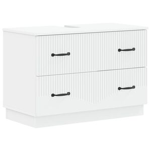 vidaXL Bathroom Sink Cabinet HOORN White 82 x 41x 56 cm