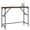 vidaXL Console Table Smoked Oak 100x32x75 cm Engineered Wood