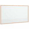vidaXL Magnetic Whiteboard with Solid Pine Wood Frame 100x55 cm