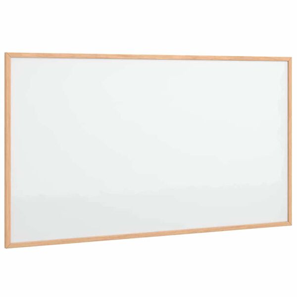 vidaXL Magnetic Whiteboard with Solid Pine Wood Frame 100x55 cm