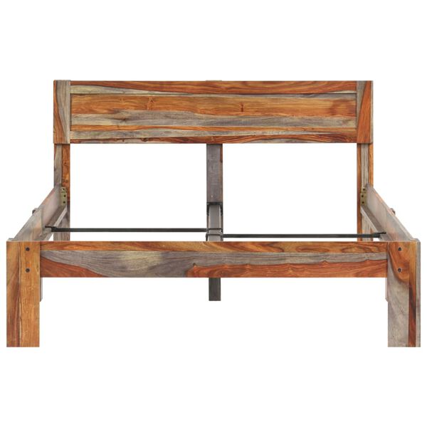 vidaXL Bed Frame without Mattress Solid Wood 120x200cm