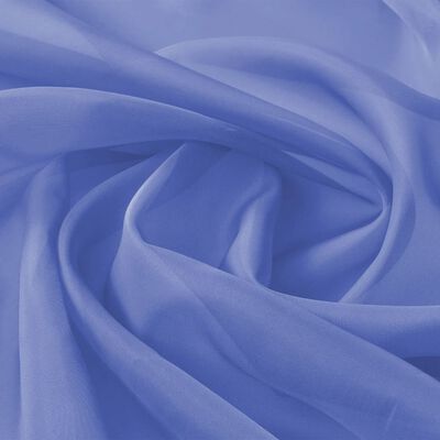 vidaXL Voile Fabric 1.45x20 m Royal Blue