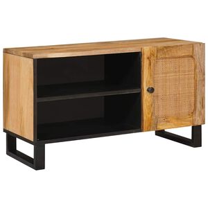 vidaXL TV Cabinet with Storage Brown 80 x 33 x 46 cm Solid Mango Wood