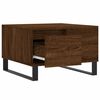 vidaXL Coffee Table Brown Oak 55x55x36.5 cm Engineered Wood