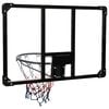 vidaXL Basketball Backboard Transparent 90x60x2.5 cm Polycarbonate