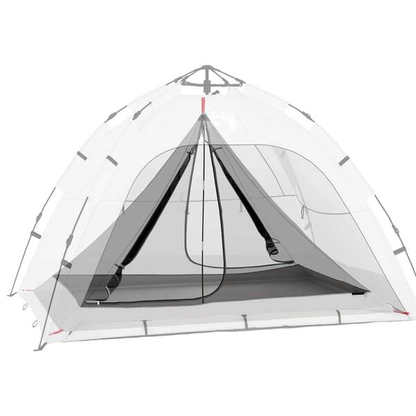 vidaXL Inner Tent Black 240 x 160 x 133 cm Mesh