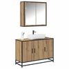 vidaXL Bathroom Furniture Set 2 pcs Artisan oak Engineered wood