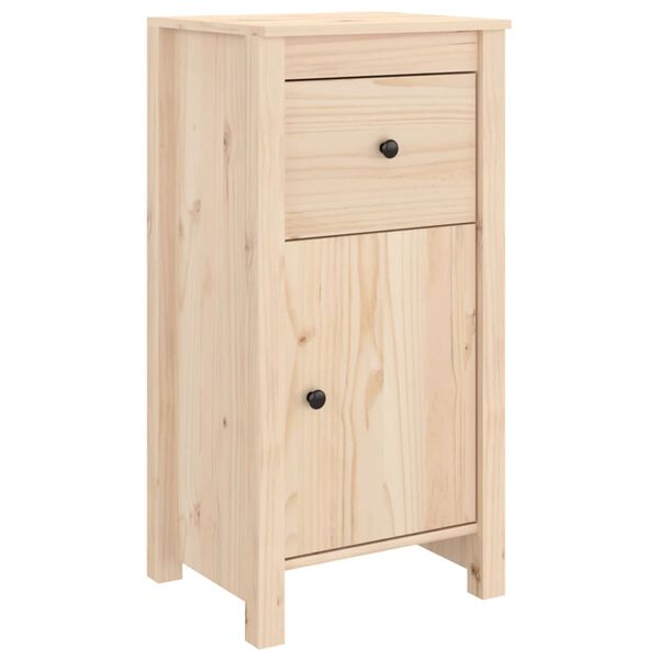 vidaXL Sideboard 40x35x80 cm Solid Wood Pine
