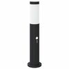 vidaXL Bollard Light with Sensor 50 cm Stainless Steel IP44