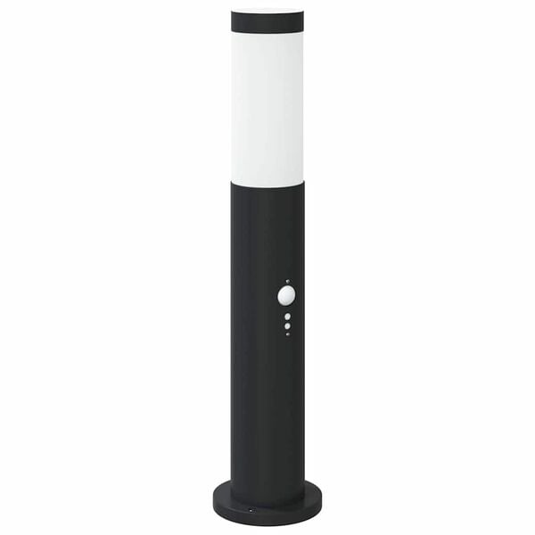 vidaXL Bollard Light with Sensor 50 cm Stainless Steel IP44