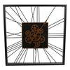 Gifts Amsterdam Wall Clock Radar Robbert Gold and Brown 60cm
