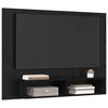 vidaXL TV Cabinet Set Black Oak 120 x 23.5 x 90 cm Engineered Wood