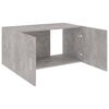 vidaXL Wall Mounted Cabinet Concrete Grey 80x39x40 cm Engineered Wood