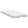 vidaXL Mattress White 120 x 200 cm Gel-Infused Foam