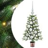 vidaXL Christmas Tree with 150 LEDs with Stand Green 65 cm PE