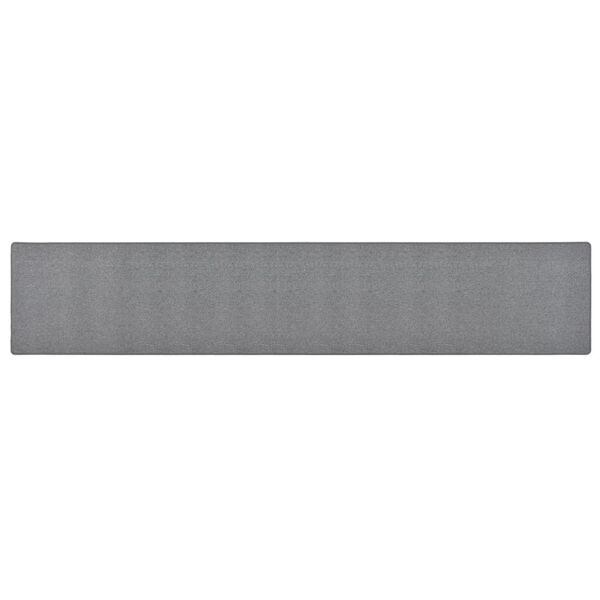 vidaXL Carpet Runner Dark Grey 50x300 cm