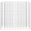 vidaXL Gabion Raised Bed Galvanised Steel 90x30x90 cm