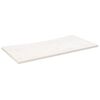 vidaXL Desk Top White 110x55x2.5 cm Solid Wood Pine