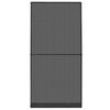 vidaXL Hinged Insect Screen for Doors Anthracite 120x240 cm