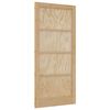 vidaXL Interior Door Brown 93 x 202 cm Plywood