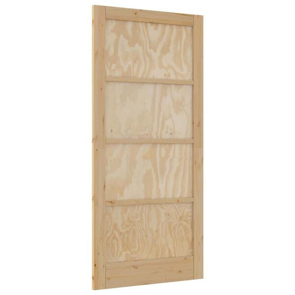 vidaXL Interior Door Brown 93 x 202 cm Plywood