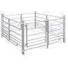 4-Panel Sheep Pen Galvanised Steel 137 x 137 x 92 cm