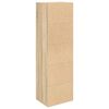 vidaXL Bookcase Sonoma Oak 31x24x102 cm Engineered Wood
