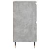 vidaXL Sideboards 2 pcs Concrete Grey Engineered Wood