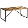 vidaXL Dining Table 180x90x75 cm Solid Reclaimed Wood