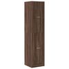 vidaXL Apothecary Cabinet&nbsp;Brown Oak 40x41x174.5 cm Engineered Wood