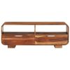 vidaXL TV Cabinet 110x30x40 cm Solid Wood Acacia