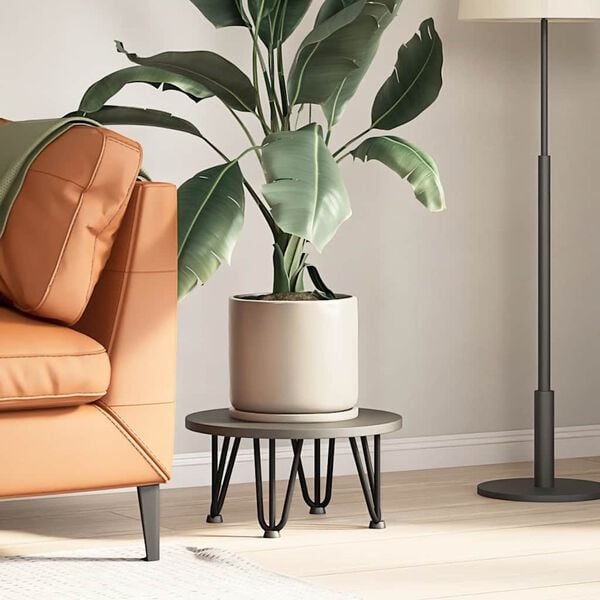 vidaXL Hairpin Legs for Coffee Table 4 pcs Black 20 cm Solid Steel