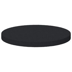vidaXL Furniture Feet Pads 2 pcs Black &Oslash; 30 x 2 mm EVA