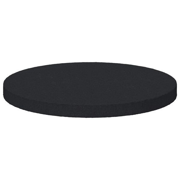 vidaXL Furniture Feet Pads 2 pcs Black &Oslash; 30 x 2 mm EVA